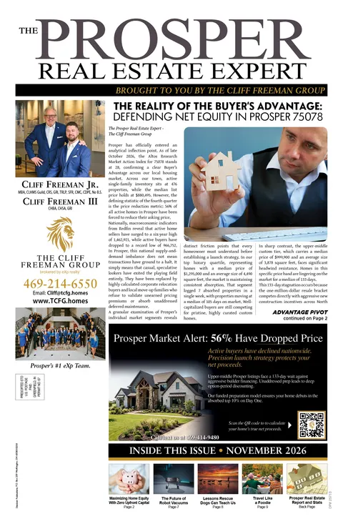 Cover of the latest edition of The Prosper Real Estate Expert